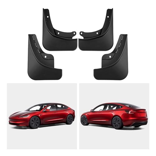 Guardabarros para coche contra salpicaduras: kit completo Model 3 2024 6