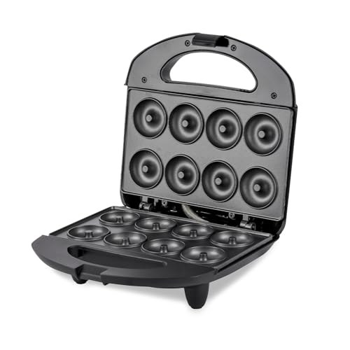 Geepas 750W 8-Hole Doughnut Maker with Non-Stick Plates