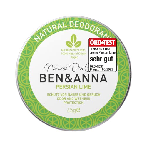 Ben & Anna Deocreme Persian Lime – Natürliche Deo Creme für Damen und Herren