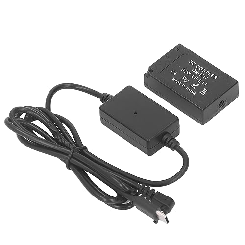 Batería ficticia LP-E17 Tipo C EMUKOEP para Canon R10 R8 850D 77D