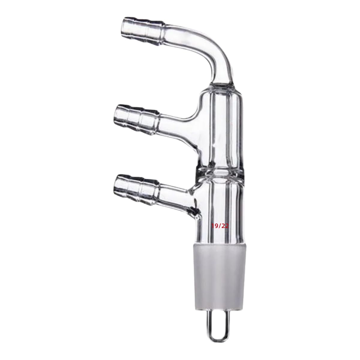 Micro Cold Finger Condenser with 19/22 Joint Borosilicate Glass Lab Condensers 13 mm Length Below Joint