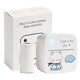 La praticité redéfinie]: la couverture en silicone douce garantit que votre mini imprimante de poche est protégée des dommages, de la saleté et des rayures. Cette couverture d'imprimante Rare en fait un excellent cadeau pour les enfant, les étudiants ou les amis qui aiment l'impression créative. Avec son matériau durable et résistant, cette mini imprimante de poche assure une utilisation durable.