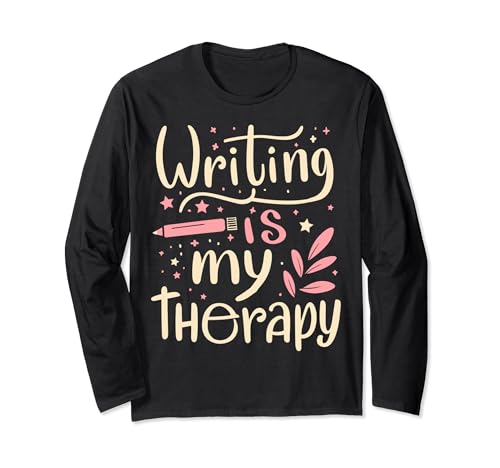 Groovy Writers Writing Is My Therapy Author Writer Manga Larga