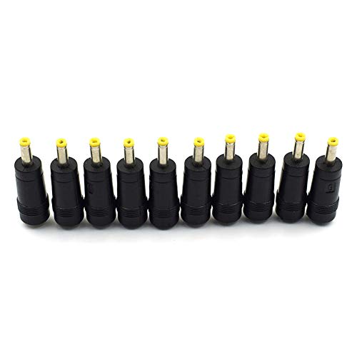 10 piezas conector DC macho 4.0x1.7 mm a hembra 5.5x2.5 mm miniatura 5