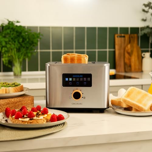 Grille Pain Cecotec Touch&Toast Double 950W – 2 Fentes, Écran Tactile - vue 10