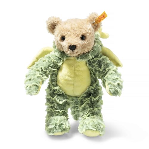 Ours Teddy Dragon Steiff peluche premium vert clair 27 cm