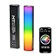 FEELWORLD MT2 Handlichtstab, 360° RGB LED Videolicht für Fotografie, 3000mAh wiederaufladbarer Mini-Lichtstab für professionelle Videodrehs mit Magneten