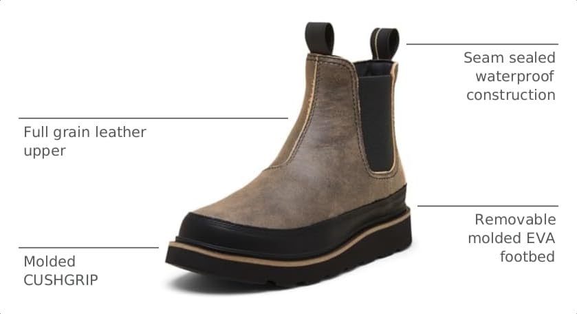 Image of SOREL Men's Slabtown 62 Chelsea Waterproof Boot