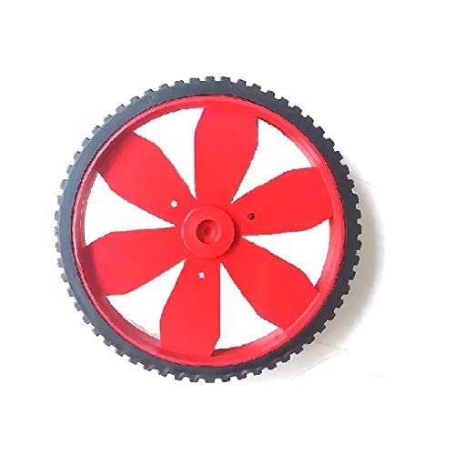 Image of SP BO Wheel 7cm Dia. x 1cm Width Red Colour (Pack of 4)