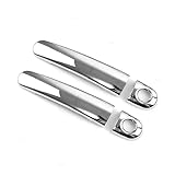 Viene con adhesivo, fácil de instalar y encaja bien.