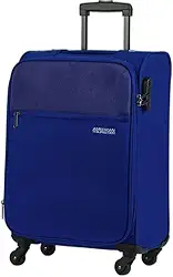 Mala de Viagem Frankfurt Azul Pequena Expansível