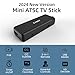 ZJBOX Digital Converter Box for TV,1080P ATSC tv Tuner Box with hdmi Output and 3RCA Cables Hidden Behind TV，with Power Adapter，2-in-1 Remote，TV Program Recording&Playback,USB Media Player