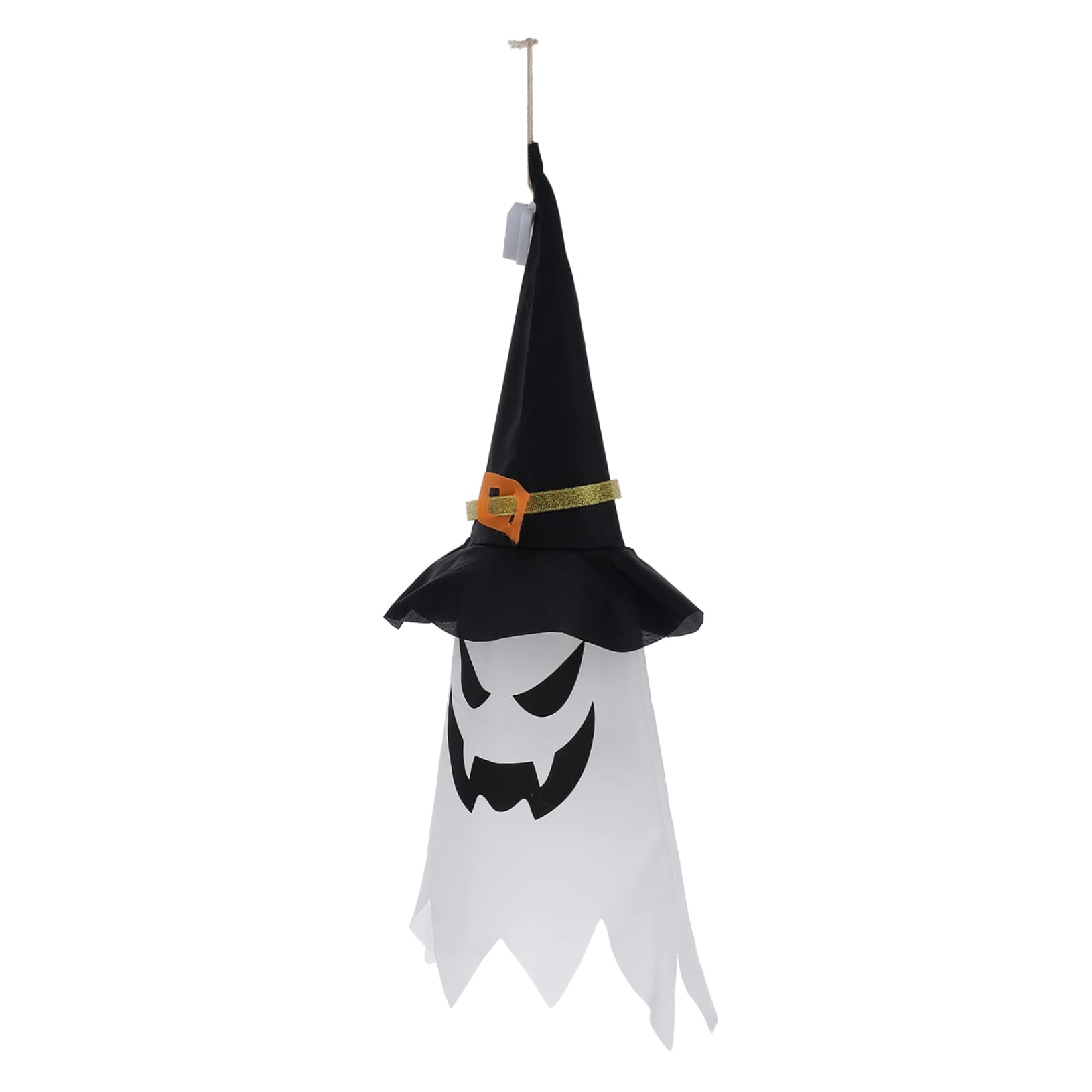 ibasenice 2Pcs Halloween Hanging Ghost Lamp LED Outdoor Decoration for Trees Photo Props to Create Festive Atmosphere Durable Halloween Supplies