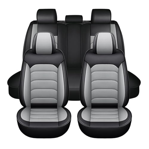 CBRWBKWHI Ensemble De Housses Siège Auto, pour Citroen e-C3 Aircross (2024-2026) Confortable Antidérapants Et Respirant Quatre Saisons Protection Couvre,A