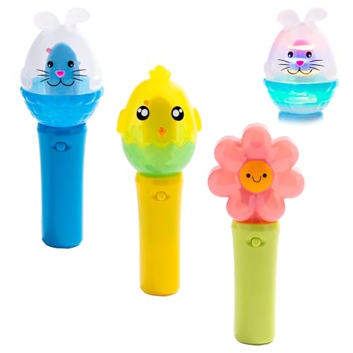 Light Up Mini Spinner Toys for Kids, LED Glow Spinner