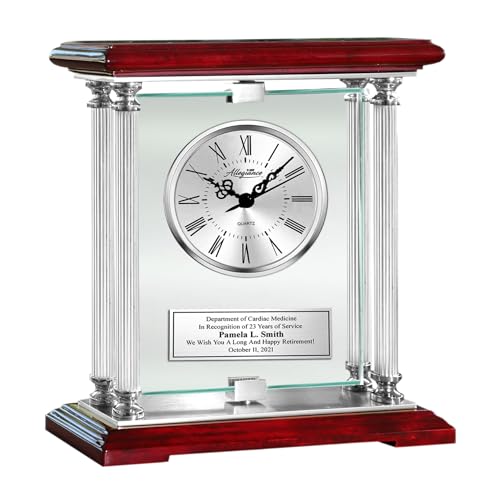 AllGiftFrames Personalize Engraved Clock