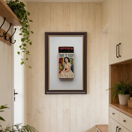 Affiche sur toile rétro idée cadeau originale pour anniversaire