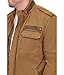 Levi's Men's Washed Cotton Two Pocket Military Jacket (Standard and Big & Tall), Worker Brown, 3X Big