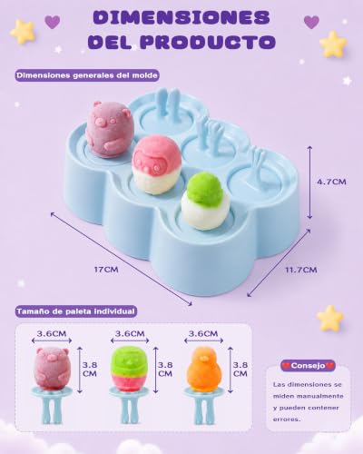 Catálogo de Moldes para helados los 5 mejores. 5 Imagen adicional