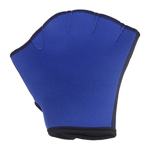 Purfun Men Women Webbed Diving Gloves Adjustable Neoprene Aquatic Fit Half Finger Gloves Swim Fishing Webbed Gloves Paddling Snorkeling Surfing Hand Web Water Sports Wetsuit Gloves #TOP5