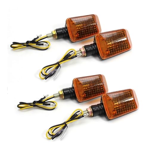 Clignotants de moto pour Suzuki GS 450 550 750 Intruder Boulevard feux indicateurs (4 PCS)