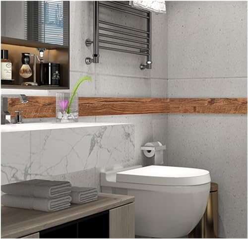 Adesivo de parede autoadesivo de 32,8 pés, borda de pvc, à prova d'água, adesivo de borda para casa