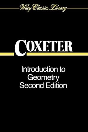 Introduction To Geometry 2e P: 19 2nd Edition book cover
