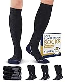 Pembrook Compression Socks for Men - 3 Pack...