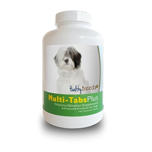 Healthy Breeds Old English Sheepdog Multi-Tabs Plus Chewable Tablets 180 Count