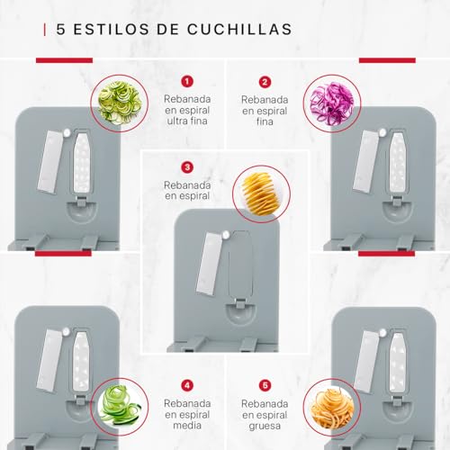 Reviews de spiralizer walmart mexico , tabla con los diez mejores. 5 spiralizer mexico marca Cookify (2)