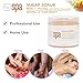 BCL SPA sugar scrub | organic Milk and Honey with White Chocolate exfoliating body scrub removes dead, dry skin for a soft & hydrated feel, nourishing essential body care 16 oz