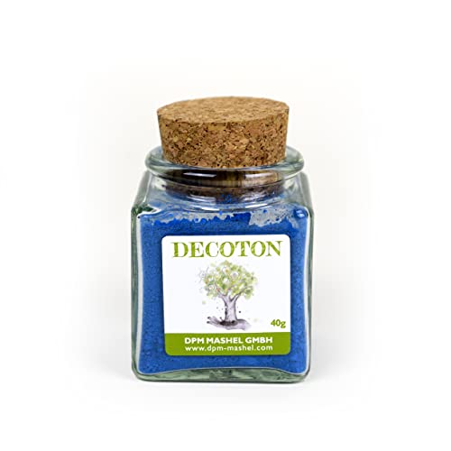 Farnovo DECOTON Mineral Abtönfarbe Blau 40g