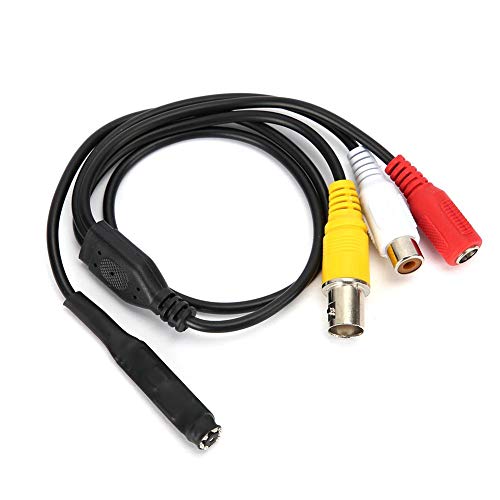 Tangxi Mini cámara CCTV, Mini HD 2500TVL 6pcs Lámpara Infrarroja AHD Cámara con Visión Nocturna para Seguridad CCTV Vigilancia