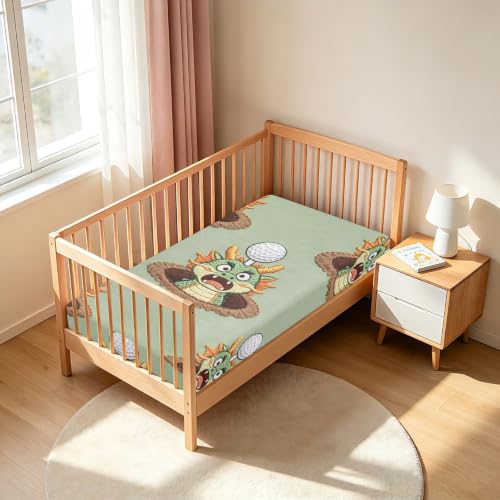 Housse matelas imperméable bébé fille 132x71 alèse cuna dragon - 7