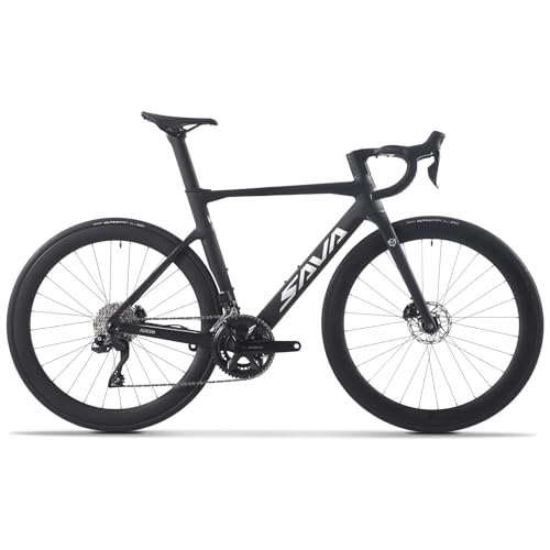 SAVADECK Carbon Road Bike, Lightweight 24-Speed Shifting Road Bicycle with