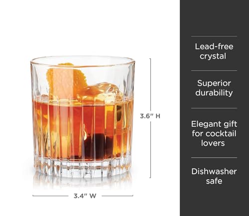 Image of WRINGO 280ml Italian Premium Juice Glasses and Transparent Water Glass Medium Size Tumbler Glasses for Drinking Water and Cocktails, Diamond Design Glass Water Set of 6 (Elegant, Set of 6)