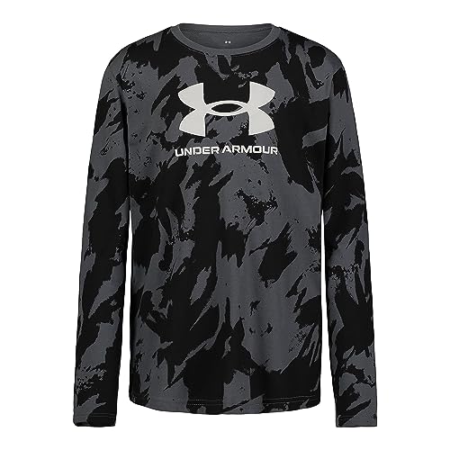 Image of Under Armour Boys Long Sleeve Shirt, Crewneck, Lightweight and Breathable