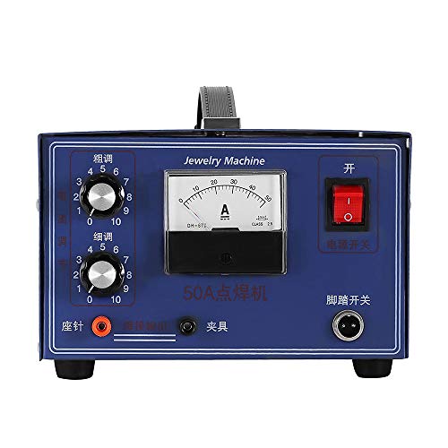 Preisvergleich Produktbild InLoveArts Puls Argon Spot Schweißer Argon Arc Schweißgerät, 400 Watt elektrische Lötwerkzeuge Zubehör, Gold Silber Platin Schmuck Laser Schweißgerät mit Griff Werkzeug