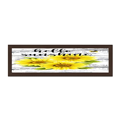 Panneau en bois tournesol Hello Sunshine pour réchauffer votre foyer