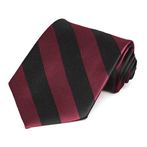 Image of tiemart Men's Striped Tie Standard Length