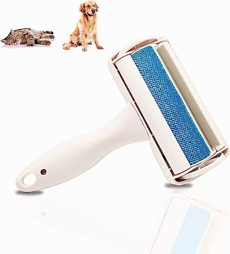 JIMBO Togli Peli per Animali Cani, Gatti e Coniglio, Pulizia Efficace del Pelo Anche per Auto, Tappeti, Divani e Portatile.