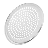 VILLCASE Multifunktions Pizza Backschale mit Perforierten Löchern für Herzhaftes Backen Gleichmäßige Wärmeverteilung Einfach zu Reinigen Pizza und Blechkuchen