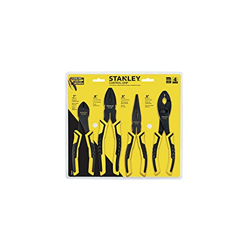 Bi-Material Plier Set -4 Pieces #TOP13