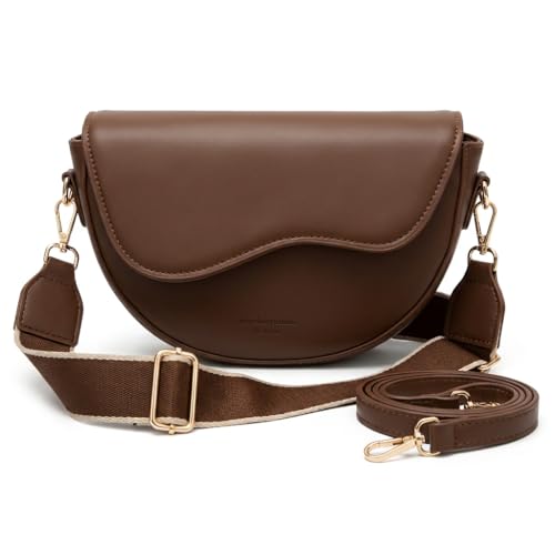 Opiniones de Bolsas para Dama de Moda - los más vendidos. 42 Bolsa De Sillín Crossbody Bandolera Moda Vintage Para Dama (amarillo-marrón)