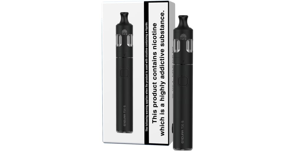 Innokin Endura T20S Kit de Dmarrage Batterie 1500mAh avec Rservoir Prism  T20-S (Noir) Pas de nicotine ni de tabac : Amazon.fr: High-Tech
