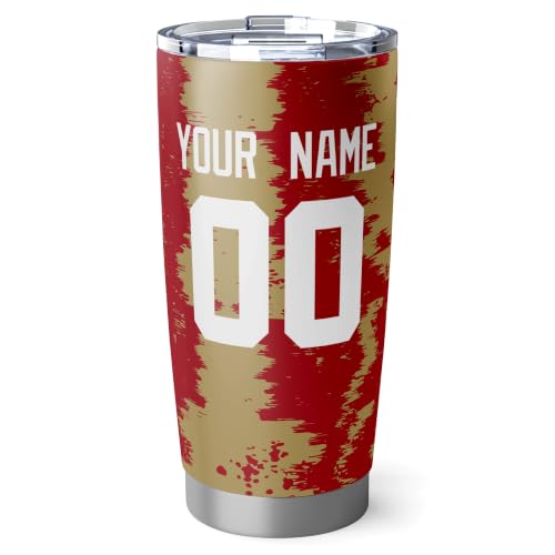 Image of ANTKING San Francisco Tumbler 20oz Travel Mug Custom Number Name Gifts
