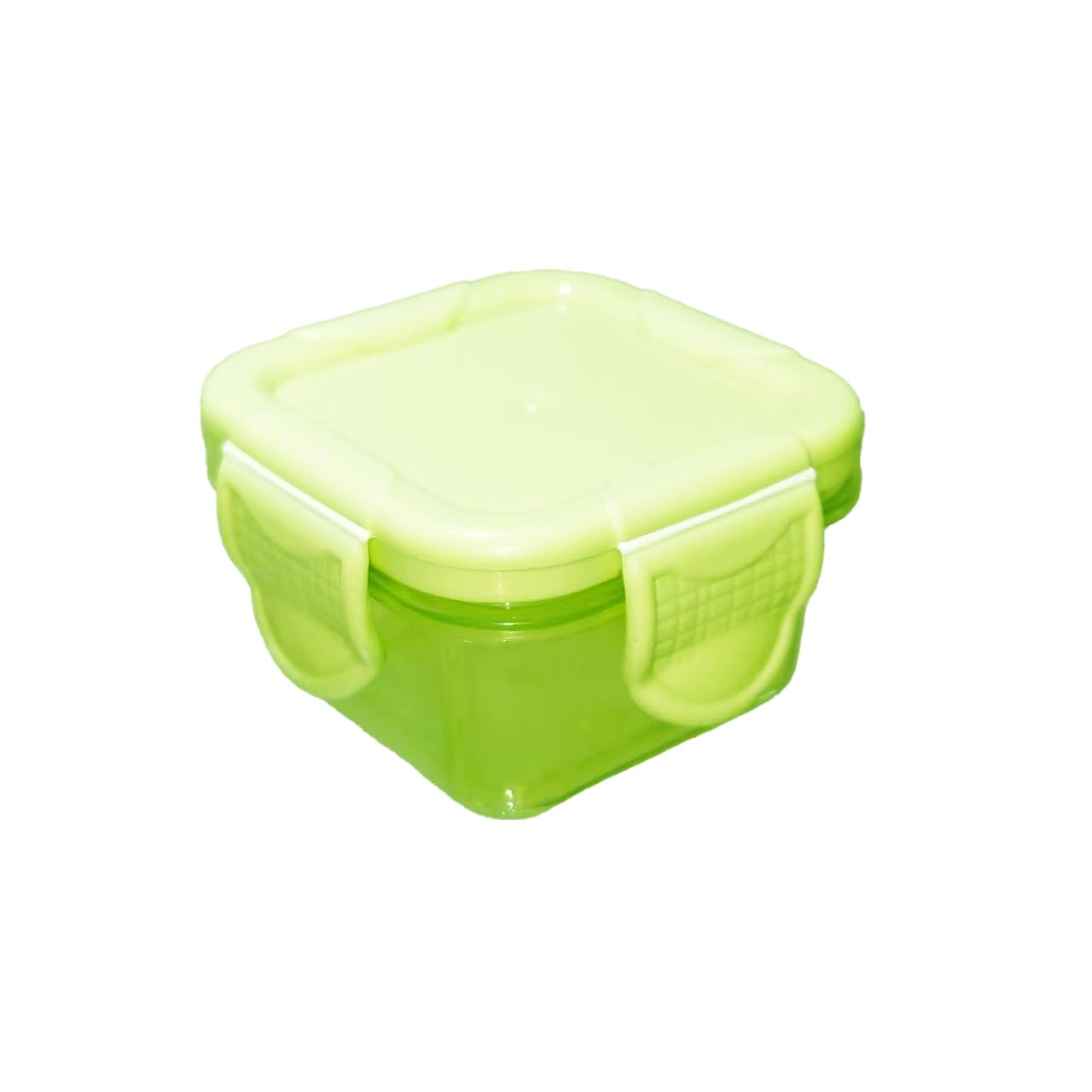 2 oz/60 ml Mini Food Container, BPA-Free, Leakproof, Freezer & Microwave Safe, Bud Green