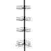 Zenna Home 2132HB, Tension Corner Pole Caddy, Oil Rubbed Bronze