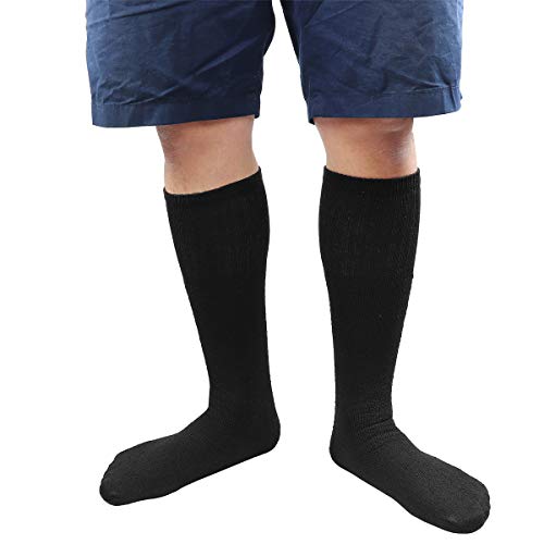 6 Pairs Men's Athletic Sport Tube Socks 10-15 Over the Calf - Big & Tall 5