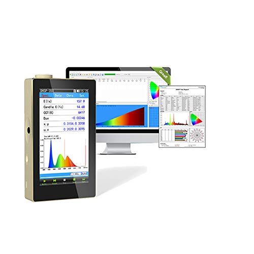 Hopoocolor OHSP350 Espectrómetro Medidor de Luz Spectrum Analyzer LED con Software